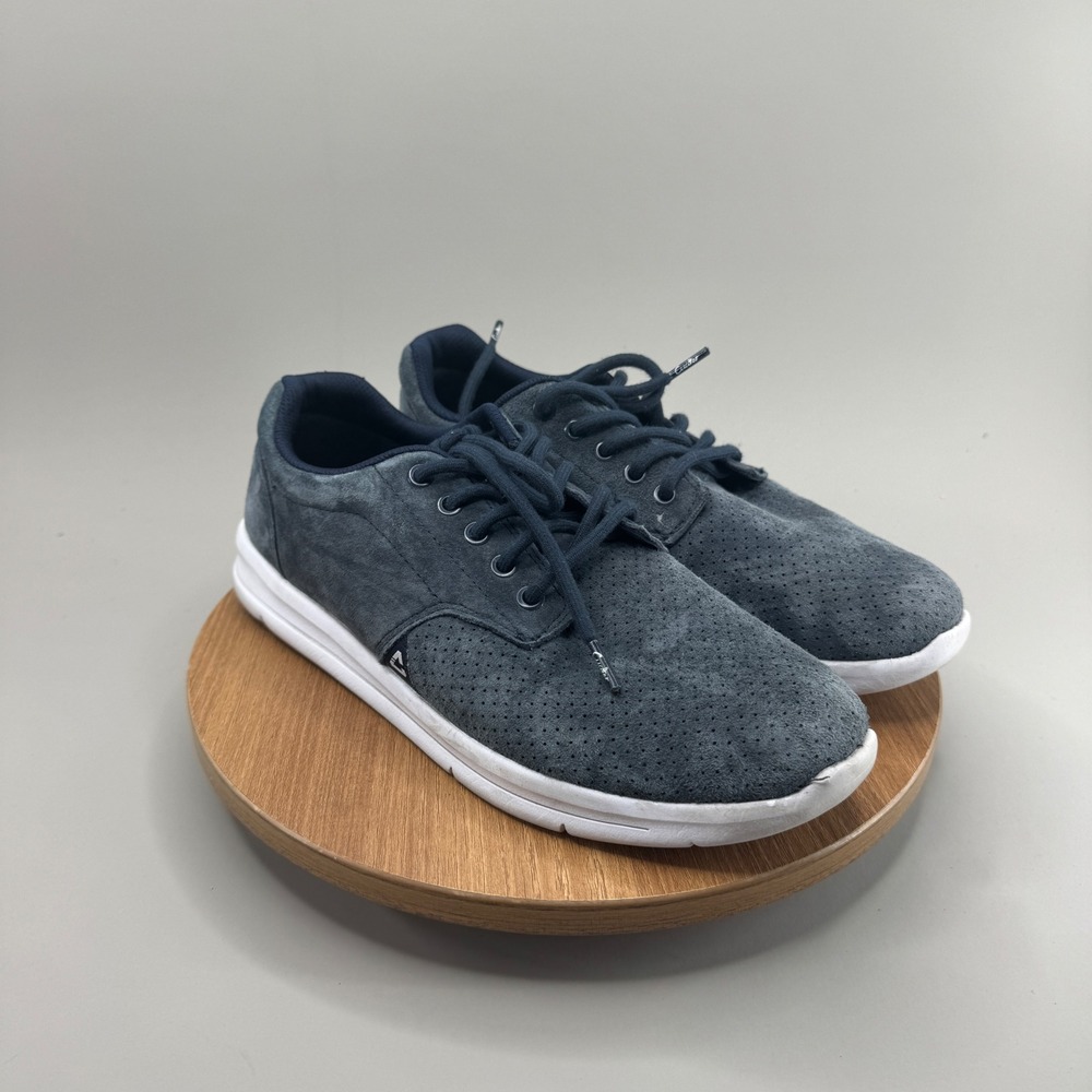 Cuater The Daily Suede Sneakers Size 9 Navy Blue Casual Athleisure 4MT112